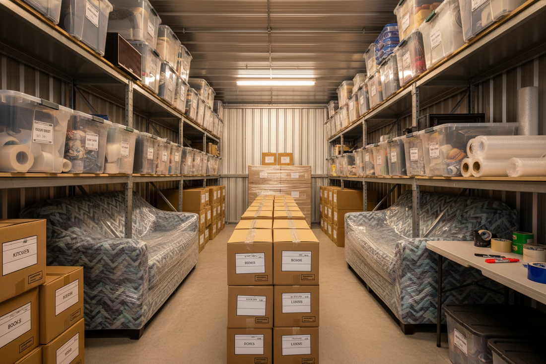 How to Pack a Storage Unit Like a Professional (Without Damaging Your Belongings)