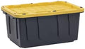 17 Gallon Storage Bin Heavy Duty Stackable Storage Tote by Unknown