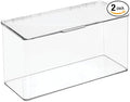 mDesign Plastic Stackable Playroom/Gaming Storage Organizer Bin Box by mDesign