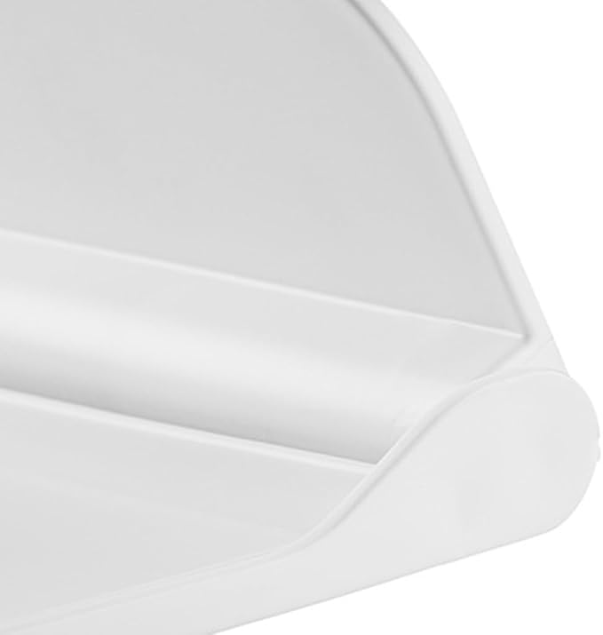 Wall Mounted Small Floating Shelf, Foldable Adhesive Plastics Floating Shelf - Image 5