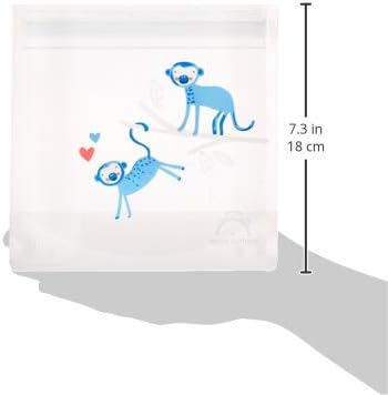 Amazon Brand - Mama Bear Reusable Snack Bags, Hook and Loop, One Size - Image 6