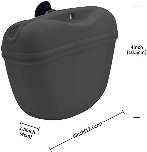 RoyalCare Silicone Dog Treat Pouch-Small Training Bag-Portable Dog Treat Bag - Image 2