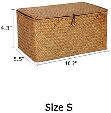 DOKOT Woven Wicker Storage Bins - Image 8
