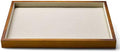 Oirlv Wood Flat Jewelry Tray Stackable Jewelry Drawer Organizer Showcase by Oirlv