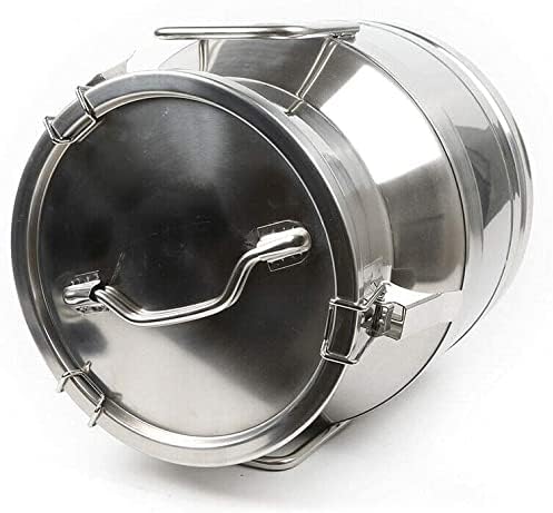 3.16Gallon Stainless Steel Milk Can Ice Bucket Wine Bucket, Water Jug Liquid - Image 7