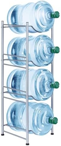 SEHERTIWY 5 Gallon Water Jug Holder, 4-Tier Heavy Duty Bottle Holder Storage - Image 2