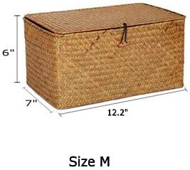 DOKOT Woven Wicker Storage Bins - Image 7