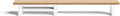 Raico Desk Cockpit Shelf Monitor Stand System Dual Screen Setup Wood Large Desk by RAICO