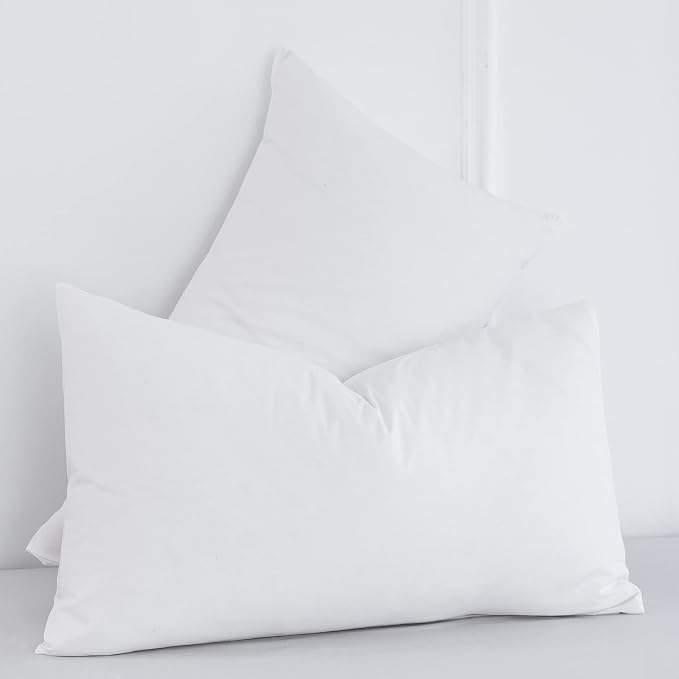 MooMee Bedding Pillowcases Pack of 2 100% Washed Cotton Linen Like Textured - Image 3