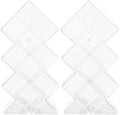 Unomor 2Pcs Clear Acrylic Lipstick Holder Desktop Makeup Organizer by Unomor