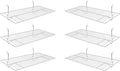 Only Garment Racks Grid and Slatwall Panel Display Shelf by Only+Garment+Racks