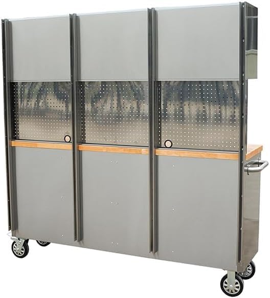 2 Pack - 72" Stainless Steel Rolling Tool Chest - Image 9