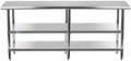 AmGood Stainless Steel Work Table by AmGood