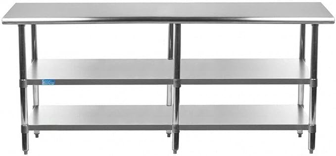 AmGood Stainless Steel Work Table by AmGood
