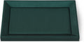 Flat Tray For Jewelry, Leather Tray, Premium Green Jewelry Tray, Stackable by Yinbeini