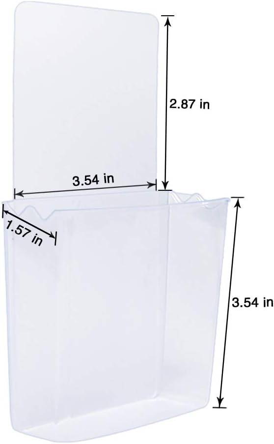 Remote Holder Wall Mount Damage-Free, Remote Control, Pens etc - Image 7