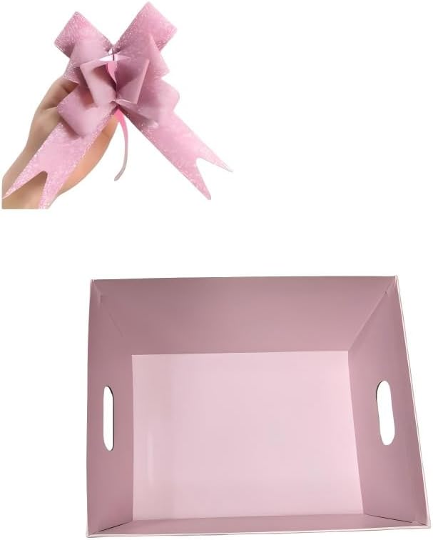 10PACK Pink Baskets for Gifts Empty by AFOROEOA