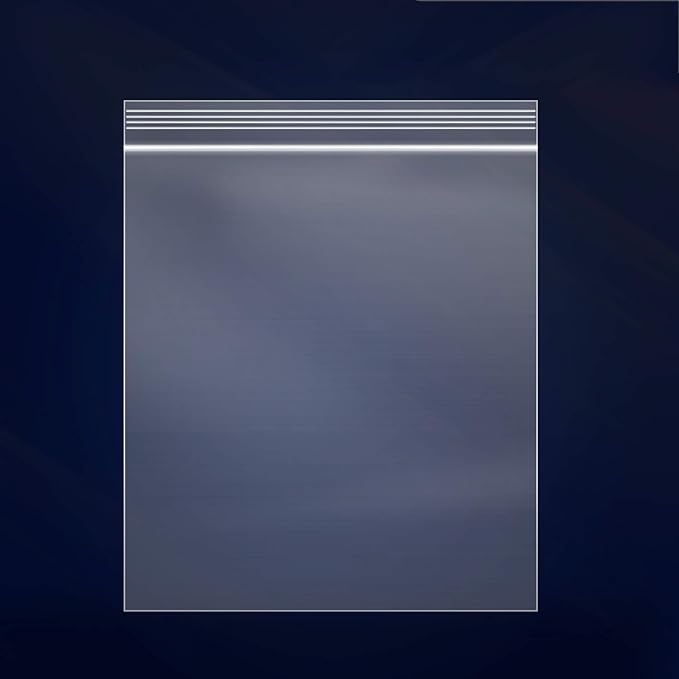 iMailer - 500 Count - 9" x 12" Zip Bags - Clear Reclosable Zip Plastic Poly Bags by iMailer