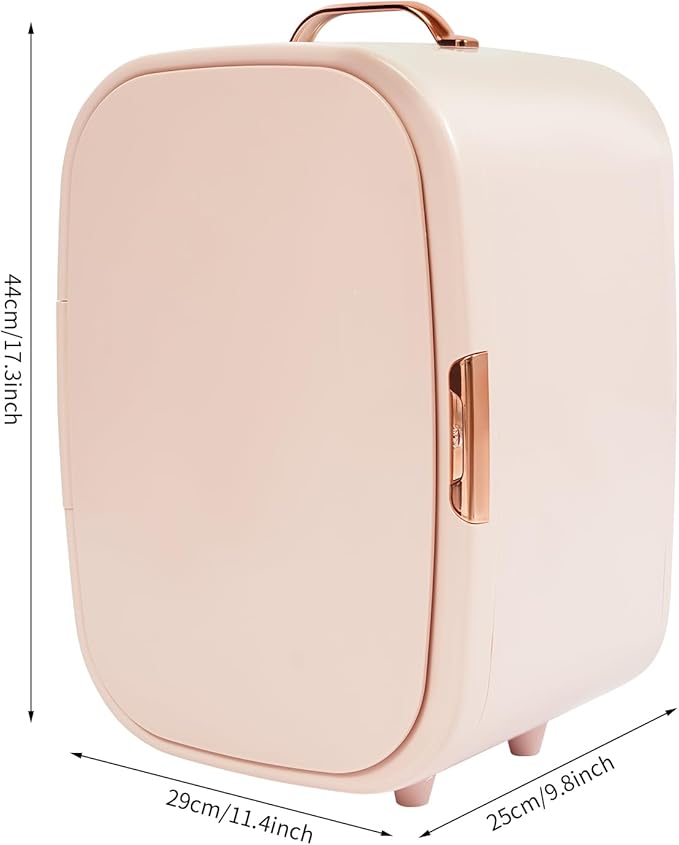 12.68Qt Portable Small Refrigerator Cosmetics Refrigerator Mini Fridge - Image 2