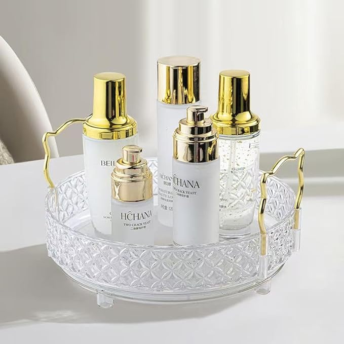 360 Rotating Makeup Organizer for Vanity, Adjustable Perfume Organizer for by Unknown