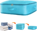 Space saver bag, for quilts, duvets or other fluffy clothing.Measures 21" L x by Unknown