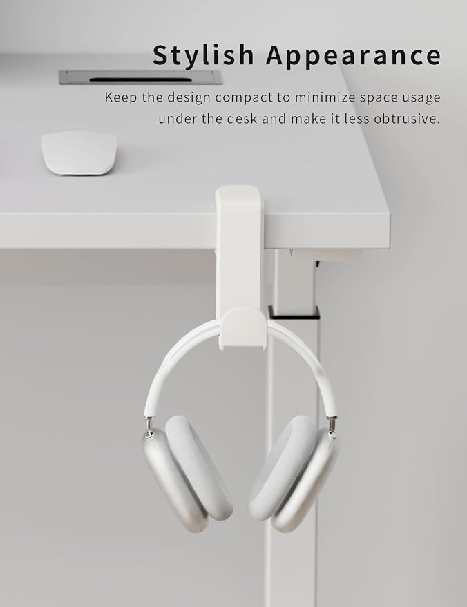 Headphone Hook - Under Desk Headphone Holder - Image 5