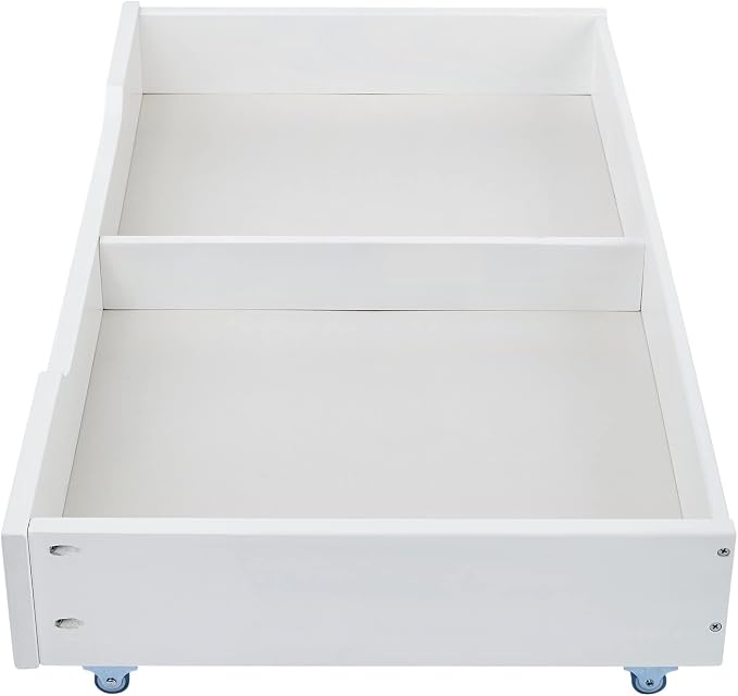 MUSEHOMEINC Solid Wood Under Bed Storage Drawer - Image 8