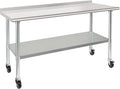 HARDURA Stainless Steel Table 24 x 60 Inches by HARDURA