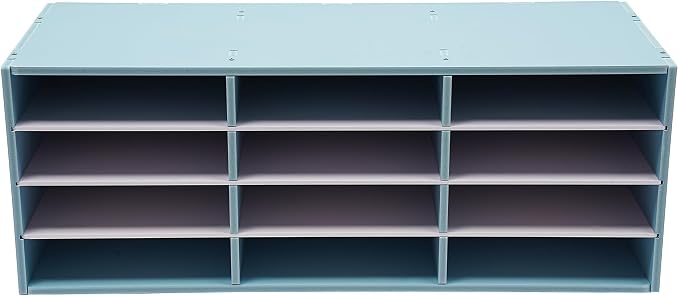 Mail Sorter Organizer, 12 Compartments Mailbox by LEYSRIS