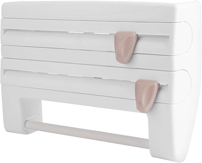 GOTOTOP Kitchen Cling Film Holder, WallMounted Organizer - Image 7