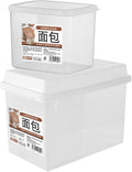 BESPORTBLE 2pcs Transparent Bread Storage Box by BESPORTBLE