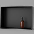 Achelous Stainless Steel Insert Shower Niche 18" X 12" NO Tile Needed, Bathroom by Achelous