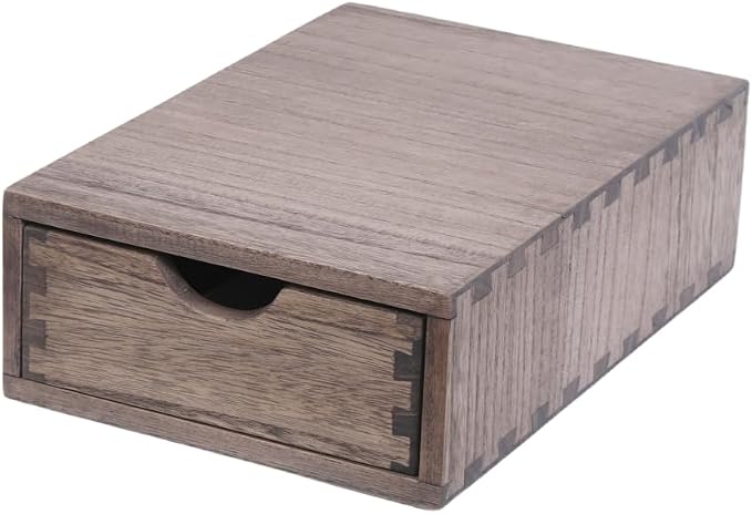Coffee Pod Holders 1-Layer 1-Drawer Dark Brown - Image 7
