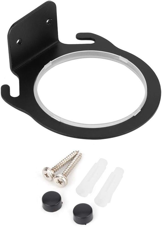 Space Aluminum Wall Mounted Hair Dryer Holder Rack Hanger Hairdryer Shelf - Image 6