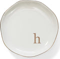 HOME SMILE Initials Ring Dish Jewery Tray by HOMESMILE