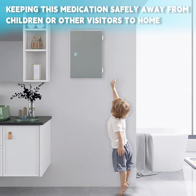 Yeeoy Wall Mounted Medicine Cabinet - Image 6
