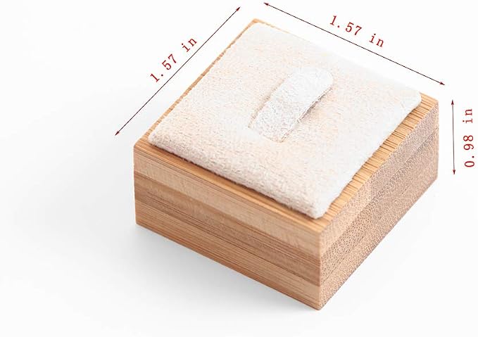 Coward Bamboo 6 Pcs Rings Display Stand - Image 2