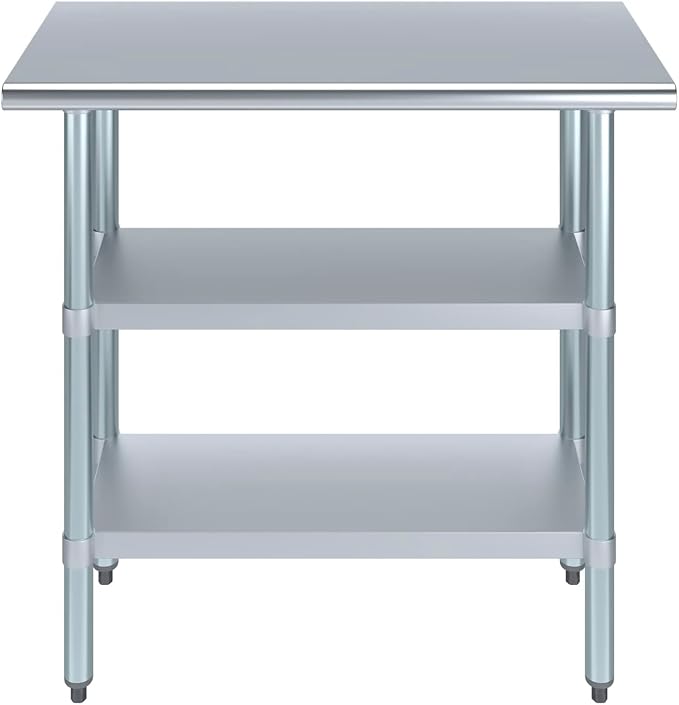 AmGood Stainless Steel Work Table - Image 2