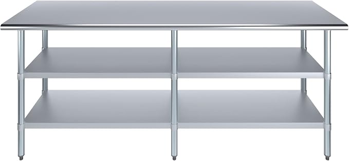 AmGood Stainless Steel Work Table - Image 2