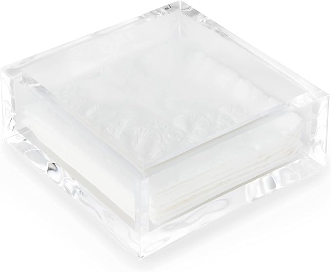 Huang Acrylic Clear Square Paper Napkin Holder | by HuangAcrylic