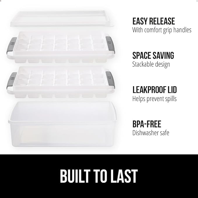 GORILLA GRIP BPA-Free Easy Release Ice Cube Tray - Image 2