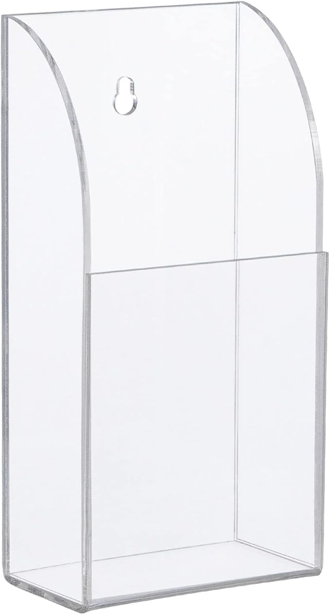 Yeeco Acrylic Remote Holder Wall Mount by Yeeco