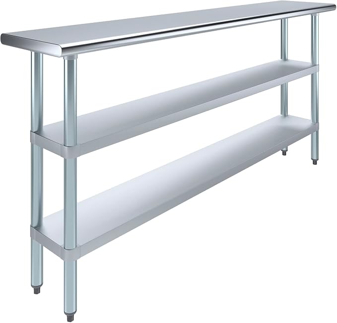 AmGood Stainless Steel Work Table by AmGood