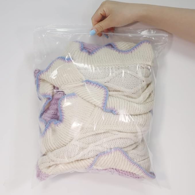 iMailer - 500 Count - 12" x 15" Large Zip Bags - 2 Mil Reclosable Zip Plastic - Image 5
