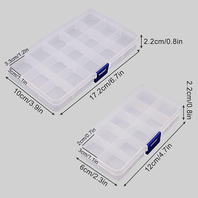 Guyuyii 4 Pack Bead Organizer - Image 7