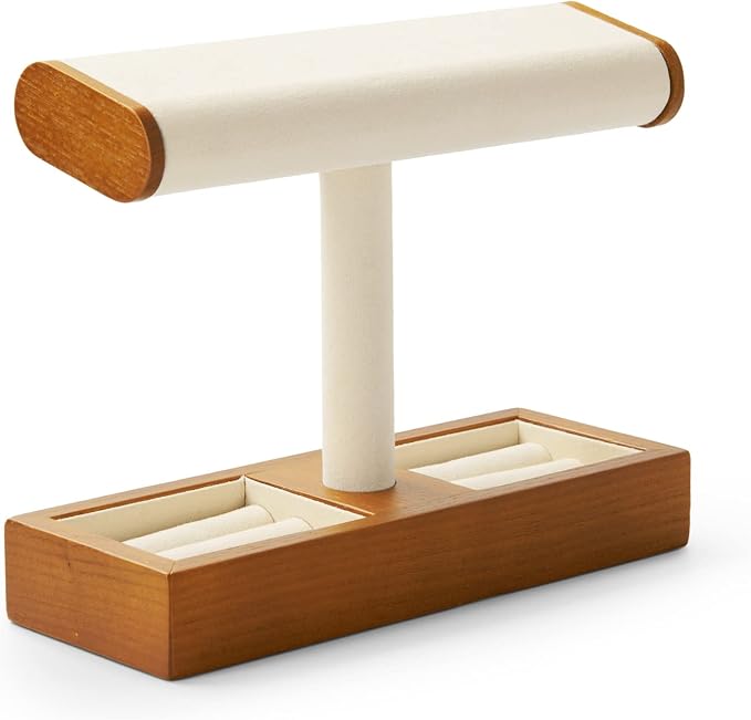 Oirlv Solid Wood Watch Display Stand T-bar Watch Stand - Image 8