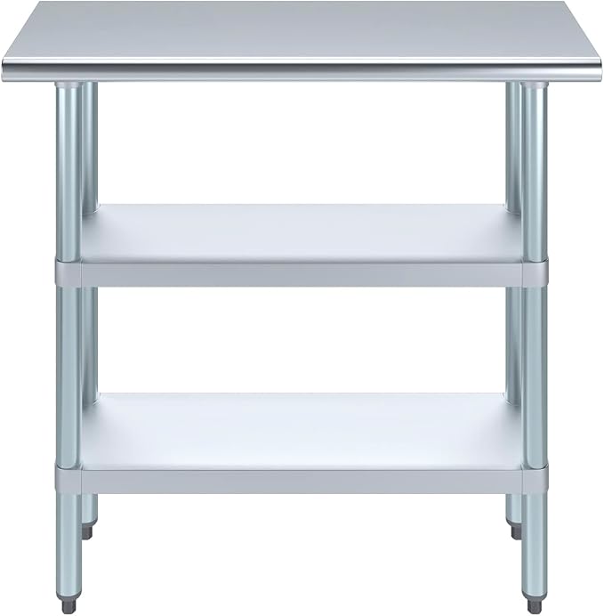 AmGood Stainless Steel Work Table - Image 2