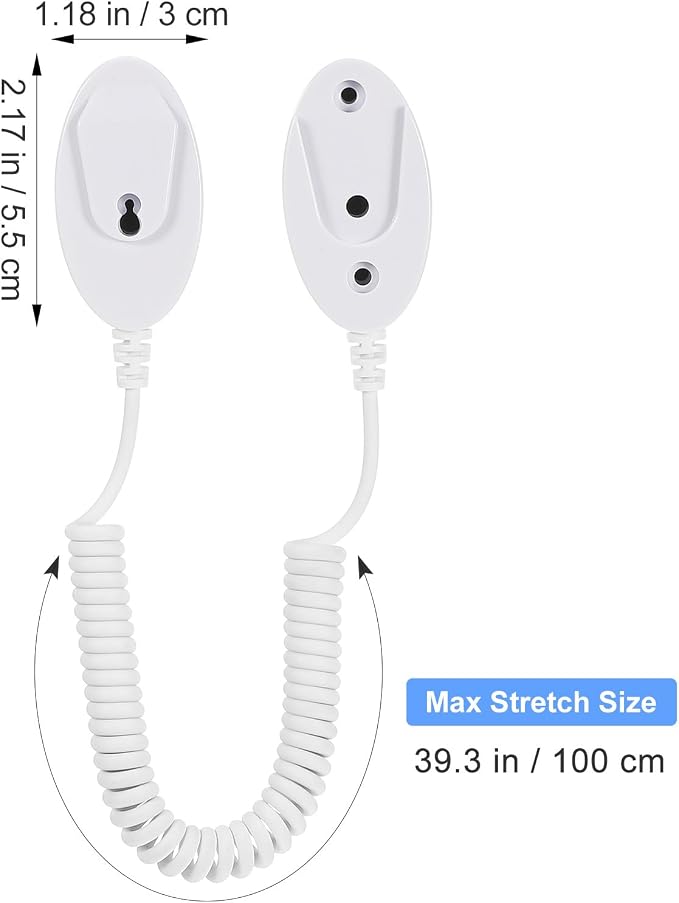 Remote Control Tether Anti-Loss Wall Mount Organizer - Image 2