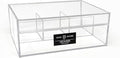 Isaac Jacobs 4-Compartment Clear Acrylic Organizer by IsaacJacobs