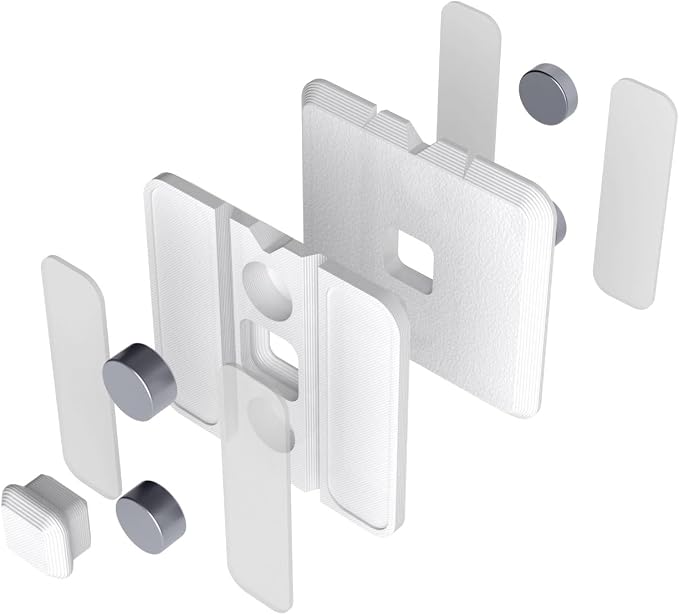 Magnetic Remote Control Holder – Wall-Mounted Organizer - Image 5